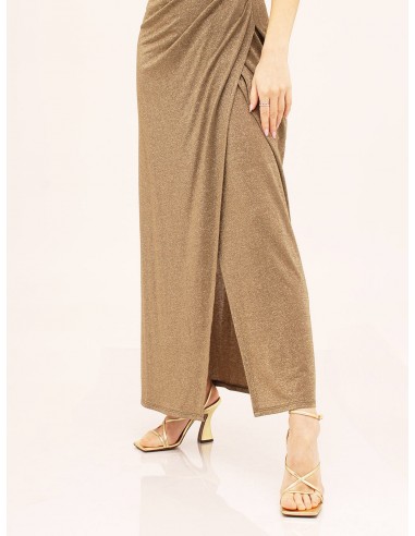 Abito lungo oro Washington Momonì Abito lungo oro Washington Momonì