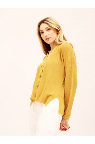 Cardigan San Diego giallo... 2