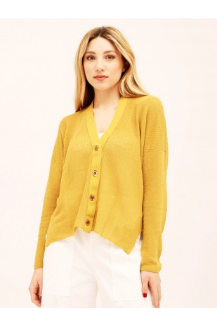 Cardigan San Diego giallo...