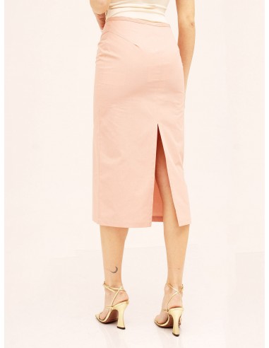 Gonna midi con spacchi rosa HACHE Gonna midi con spacchi rosa HACHE