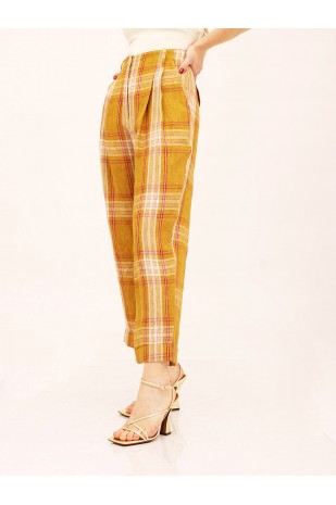 Pantalone a quadri new York... 2