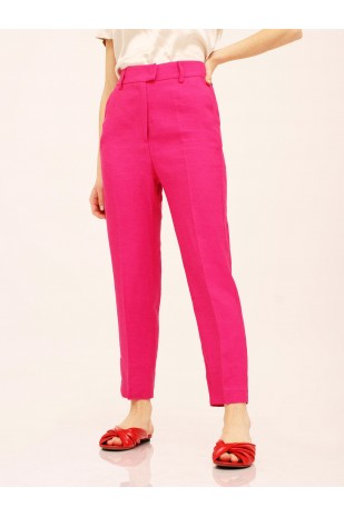 Pantalone a sigaretta fuxia...