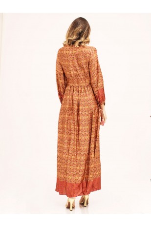 Abito lungo multicolor... 2