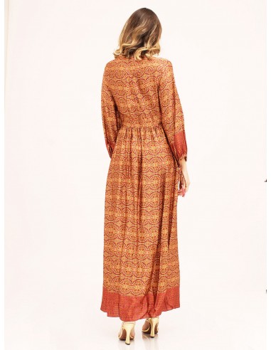 Abito lungo multicolor Hanami D Or