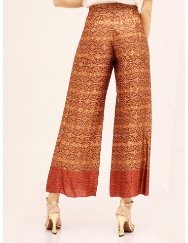 pantalone palazzo multicolor HANAMI D OR pantalone palazzo multicolor HANAMI D OR
