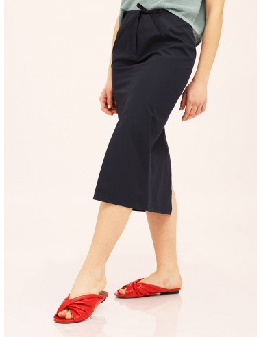 Gonna midi con spacchi blu Hache Gonna midi con spacchi blu Hache